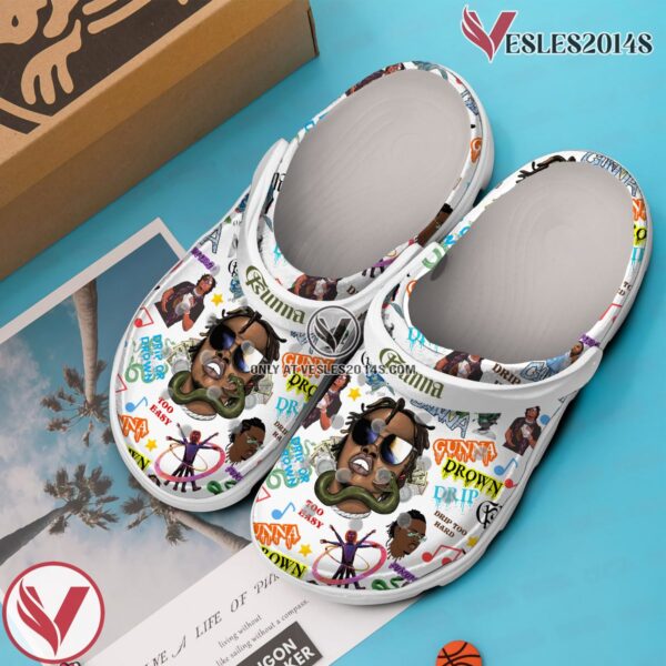 Gunna Music Crocs Crocband Clogs Shoes, Unique Gifts For Fans Style 1 - Vesles2014S 2