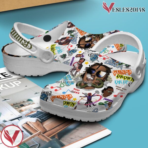Gunna Music Crocs Crocband Clogs Shoes, Unique Gifts For Fans Style 1 - Vesles2014S 3