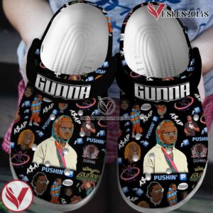 Gunna Rapper Music Crocs Crocband Clogs Shoes, Unique Gifts For Fans Style 1 - Vesles2014S