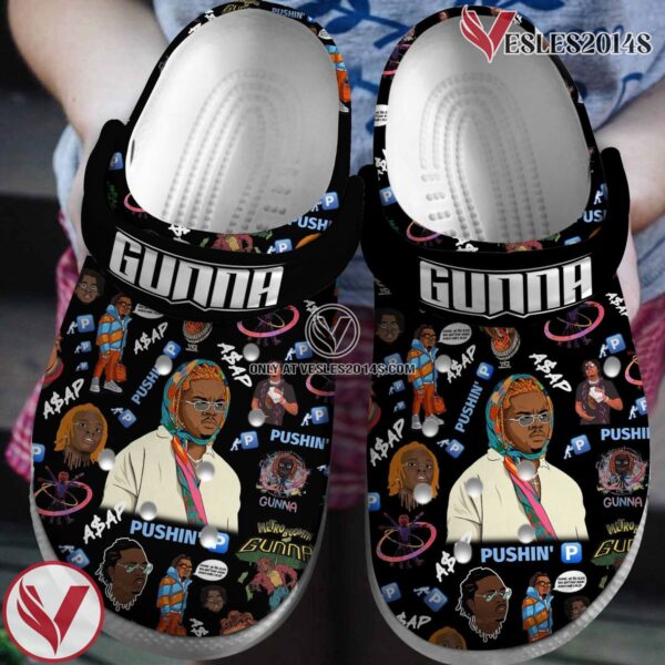 Gunna Rapper Music Crocs Crocband Clogs Shoes, Unique Gifts For Fans Style 1 - Vesles2014S