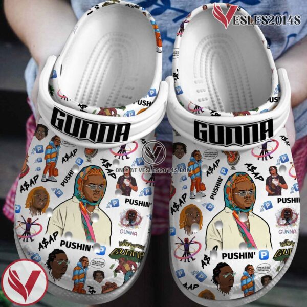 Gunna Rapper Music Crocs Crocband Clogs Shoes, Unique Gifts For Fans Style 5 - Vesles2014S