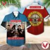 Guns N' Roses Band Welcome to the Jungle Album Hawaiian Shirt, Best Gift For Music Lovers Vesles2014S