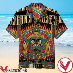 Guns N’ Roses Bangkok Hawaiian Shirt, Unique Gifts For Friends - Vesles2014S 1