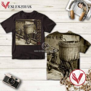 Guns N’ Roses Chinese Democracy Album Cover Shirt, Unique Gifts For Music Lovers - Vesles2014S