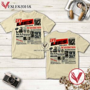 Guns N’ Roses G N’ R Lies Album Cover Shirt, Unique Gifts For Music Lovers - Vesles2014S
