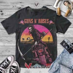 Guns N' Roses GNFNR 1985 Tenn Album 3D Shirt, Unique Gifts For Music Lovers - Vesles2014S