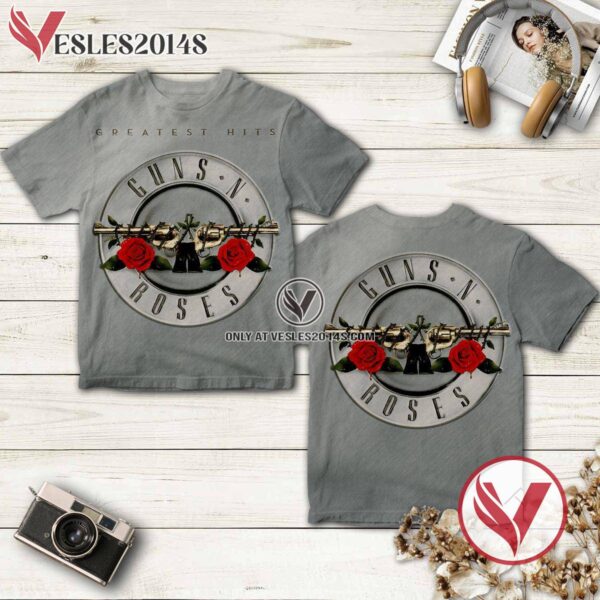 Guns N’ Roses Greatest Hits Compilation Album Cover Shirt, Unique Gifts For Music Lovers - Vesles2014S