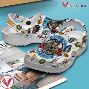 Guns N’ Roses Music Crocs Crocband Clogs Shoes, Unique Gifts For Fans Style 1 - Vesles2014S 2