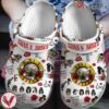 Guns N’ Roses Music Crocs Crocband Clogs Shoes, Unique Gifts For Fans Style 2 - Vesles2014S