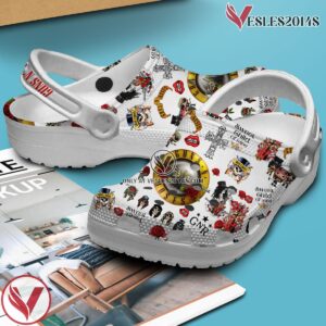 Guns N’ Roses Music Crocs Crocband Clogs Shoes, Unique Gifts For Fans Style 5 - Vesles2014S 2