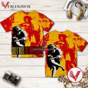 Guns N’ Roses Use Your Illusion I Album Cover Shirt, Unique Gifts For Music Lovers - Vesles2014S