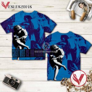 Guns N’ Roses Use Your Illusion II Album Cover Shirt, Unique Gifts For Music Lovers - Vesles2014S