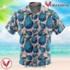 Gura Gura no Mi One Piece Hawaiian Button Up Shirt, Perfect Gifts For Anime Lovers - Vesles2014S