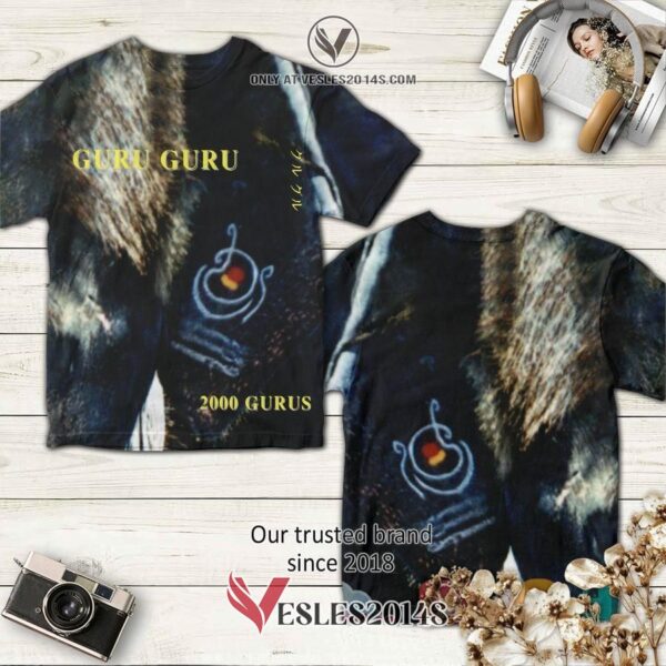 Guru Guru-2000 Gurus Album 3D Shirt, Unique Gifts For Music Lovers - Vesles2014S