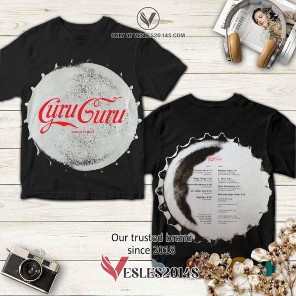 Guru Guru Band Tango Fango Album 3D T-Shirt, Unique Gifts For Music Lovers - Vesles2014S