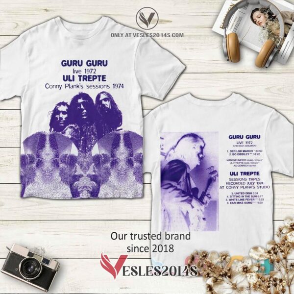 Guru Guru-Conny Album 3D Shirt, Unique Gifts For Music Lovers - Vesles2014S