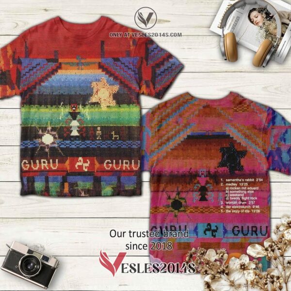 Guru Guru-Grgr Album 3D Shirt, Unique Gifts For Music Lovers - Vesles2014S