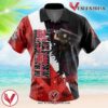 Guts Berserk Hawaiian Button Up Shirt, Perfect Gifts For Anime Lovers - Vesles2014S