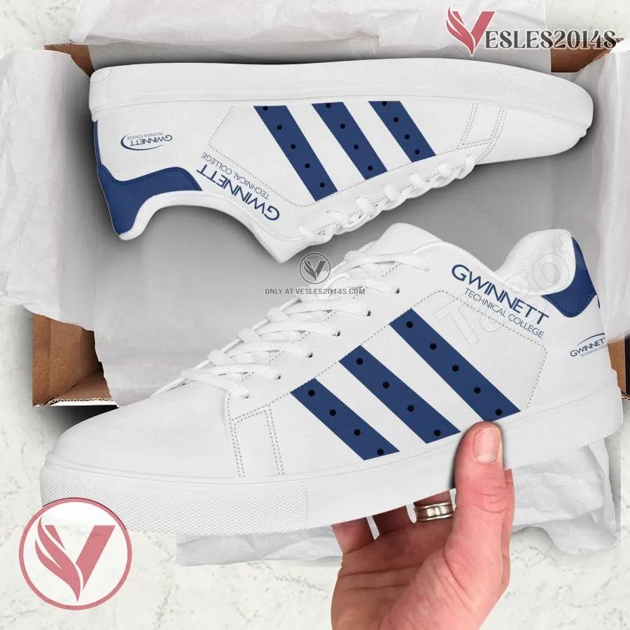 Gwinnett Technical College Logo Stan Smith Shoes, Unique Sneaker For Fans - Vesles2014s
