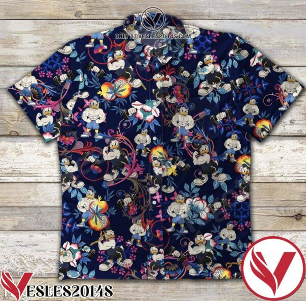 Gym Donald Duck Hawaiian Shirt, Unique Gifts For Friends - Vesles2014S 1