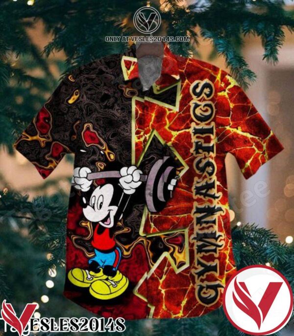Gymnastics Mickey Hawaiian Shirt, Unique Gifts For Friends - Vesles2014S 1