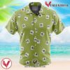 Gyomei Himejema Demon Slayer Hawaiian Button Up Shirt, Perfect Gifts For Anime Lovers - Vesles2014S