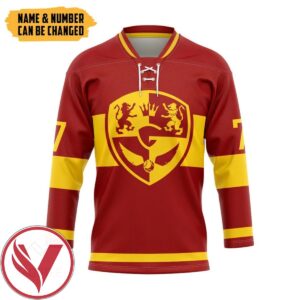 H.P Quidditch Gry Custom Name Custom Number Hockey Jersey, Trending Gifts For Fans - Vesles2014s