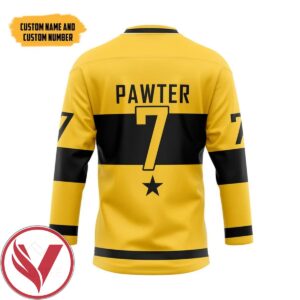 H.P Quidditch Huff Custom Name Custom Number Hockey Jersey, Trending Gifts For Fans - Vesles2014s 1