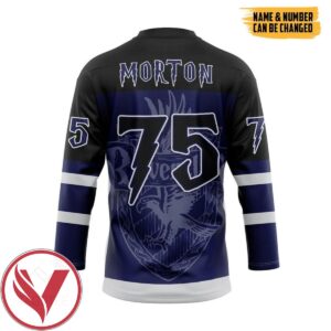 H.P Ravenclaw Custom Name Custom Number Hockey Jersey, Trending Gifts For Fans - Vesles2014s 1