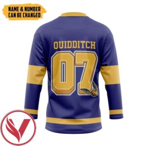 H.P Ravenclaw House Custom Name Custom Number Hockey Jersey, Trending Gifts For Fans - Vesles2014s 1