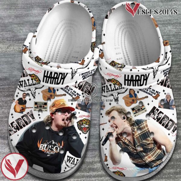 HARDY Singer Music Crocs Crocband Clogs Shoes, Unique Gifts For Fans Style 1 - Vesles2014S 2