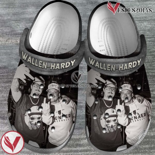 HARDY Singer Music Morgan Wallen Music Crocs Crocband Clogs Shoes, Unique Gifts For Fans - Vesles2014S 2