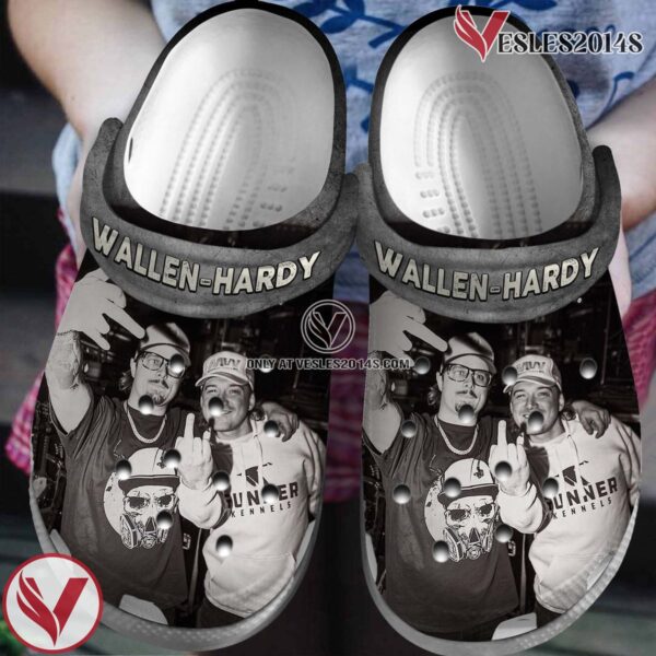 HARDY Singer Music Morgan Wallen Music Crocs Crocband Clogs Shoes, Unique Gifts For Fans - Vesles2014S