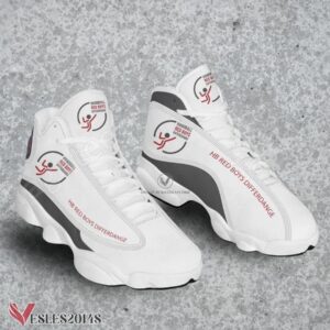 HB Red Boys Differdange Club Air Jordan 13 Shoes, Best Sneaker Gifts For Fans - Vesles2014s
