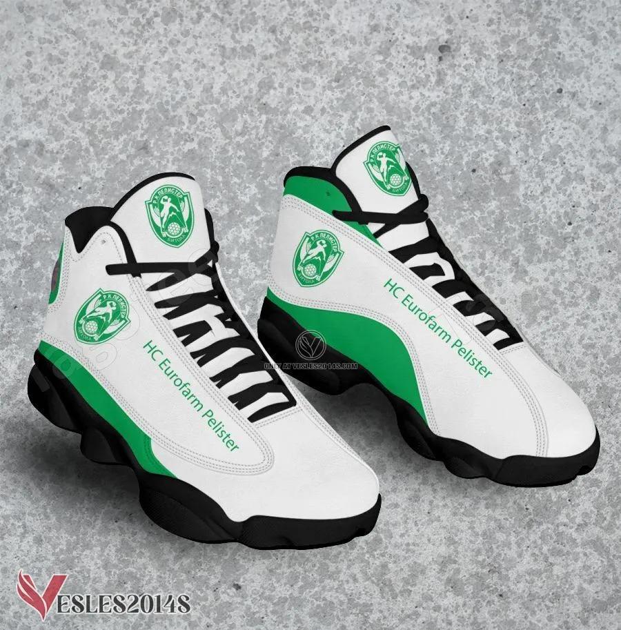 HC Eurofarm Pelister Handball Logo Air Jordan 13 Shoes, Best Sneaker Gifts For Fans - Vesles2014s 1