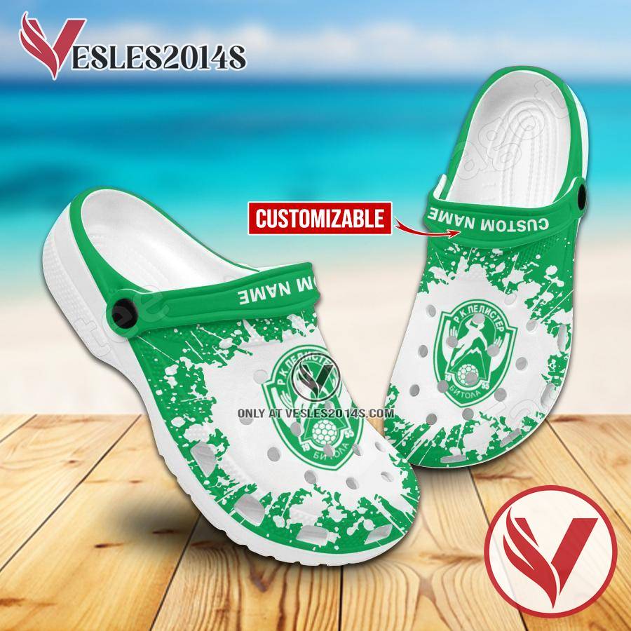 HC Eurofarm Pelister Handball Logo Custom Crocs, Unique Footwear For Fans - Vesles2014S