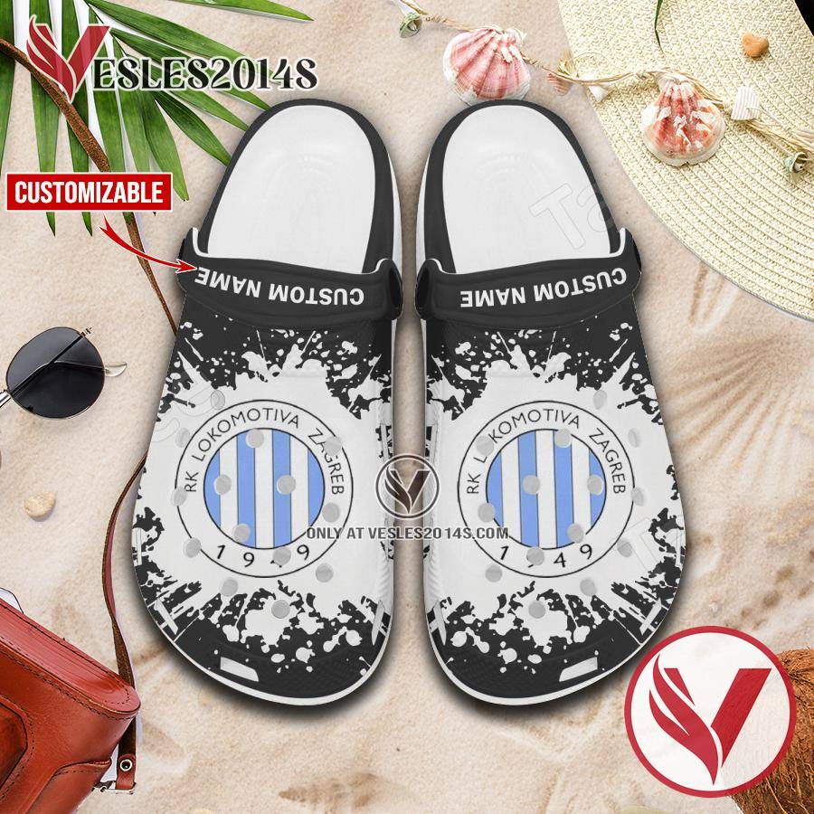 HC Lokomotiva Zagreb Handball Club Crocs Shoes For Men And Women, Unique Clogs Shoes For Fans - Vesles2014S 1