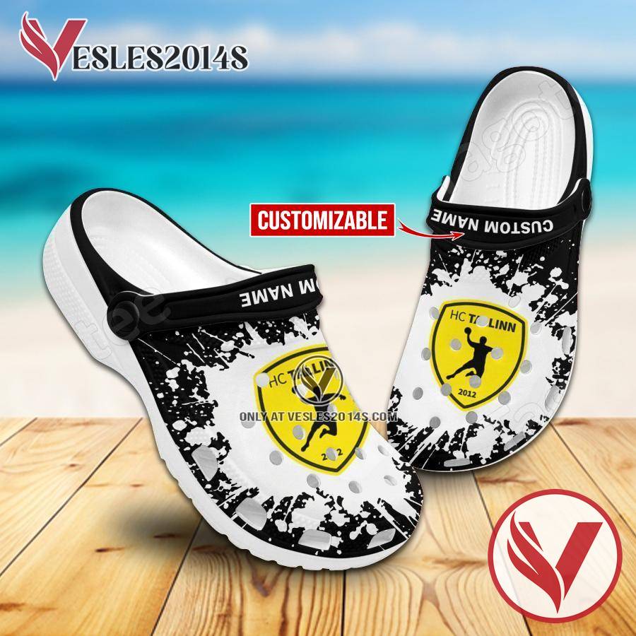HC Tallinn Handball Crocs Shoes For Men And Women, Unique Clogs Shoes For Fans - Vesles2014S