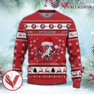 HC Vita Hästen Sport Ugly Christmas Sweater, Unique Gifts For Fans - Vesles2014aS 2