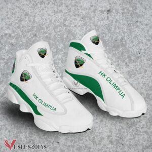 HK Olimpija Logo Air Jordan 13 Shoes, Best Sneaker Gifts For Fans - Vesles2014s