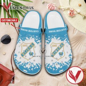 HNK Rijeka Crocs Shoes For Men And Women, Unique Clogs Shoes For Fans - Vesles2014S 1