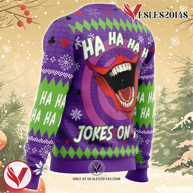 Ha ha ha happy Christmas Joker Christmas Sweater 2