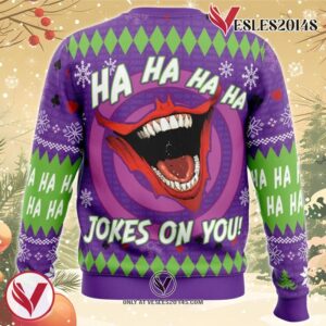 Ha ha ha happy Christmas Joker Christmas Sweater 3