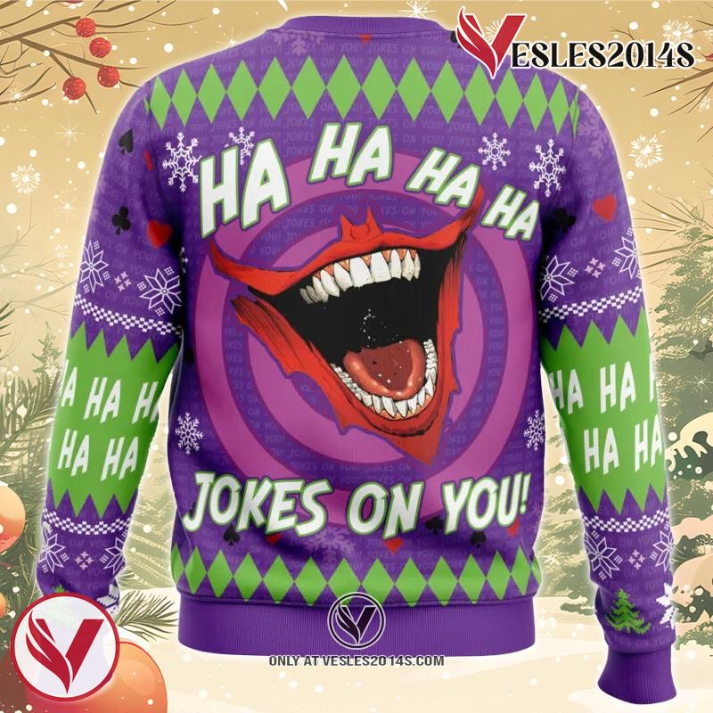 Ha ha ha happy Christmas Joker Christmas Sweater 3
