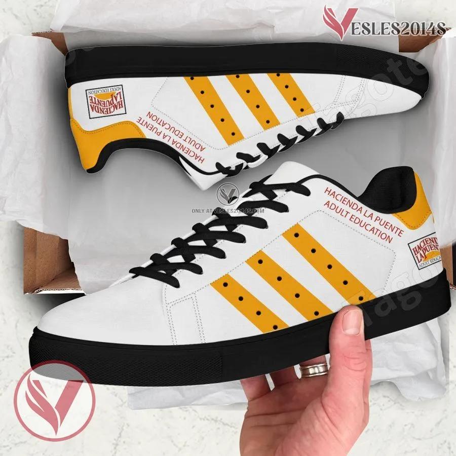 Hacienda La Puente Adult Education Logo Stan Smith Shoes, Unique Sneaker For Fans - Vesles2014s 1