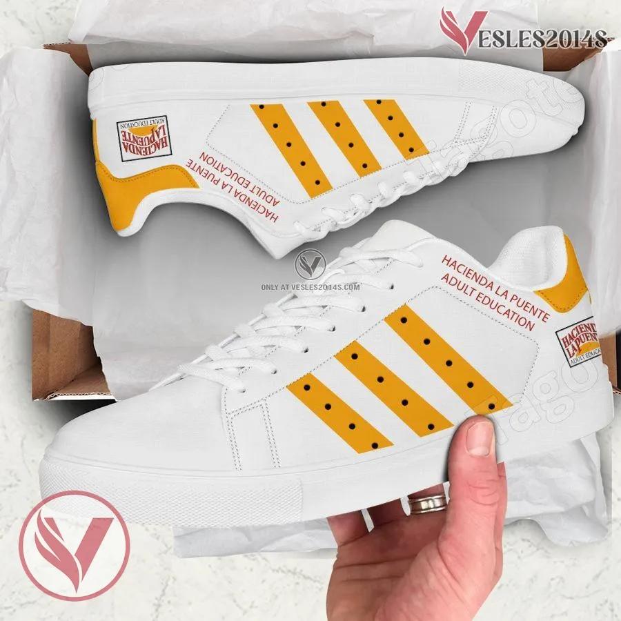 Hacienda La Puente Adult Education Logo Stan Smith Shoes, Unique Sneaker For Fans - Vesles2014s