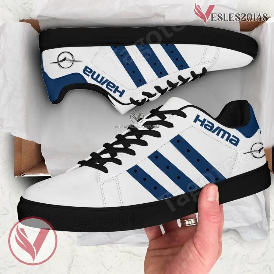 Haima Logo Print Stan Smith Shoes, Unique Sneaker For Fans - Vesles2014s 1