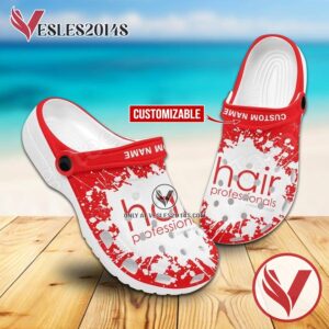 Hair Professionals Career College Logo Crocs Unisex-Adult, Unique Footwear For Fans - Vesles2014S