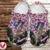 Hair Stylist Leopard Pink Croc Shoes For Wife Mother Day 2022- Scissors Comb Hair Shoes Croc Clogs Customize, Unique Gift From  Vesles2014S