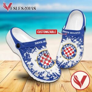 Hajduk Split Crocs Shoes For Men And Women, Unique Clogs Shoes For Fans - Vesles2014S